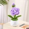 Twisty stick, rose, sunflower, tulip, artificial flower book, study desk decoration, Teachers' Day decorative small potted plant Application Scenario